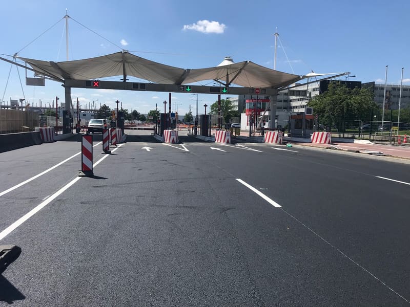 Aménagement péage MIN de Rungis