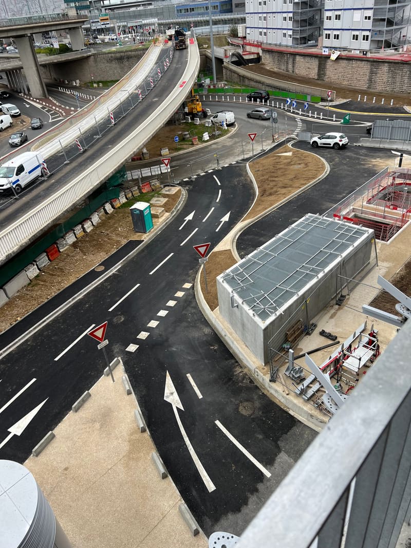 Aménagement parking-silo Orly