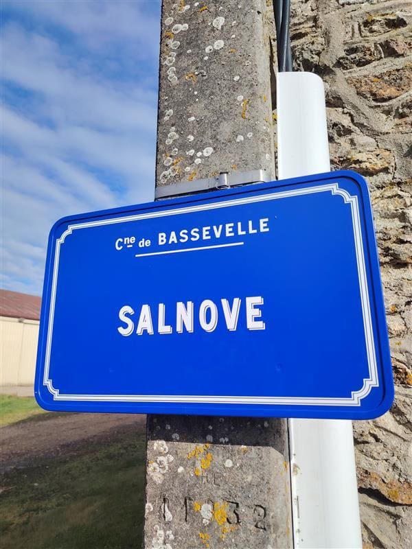 Pose de panneaux à Bassevelle