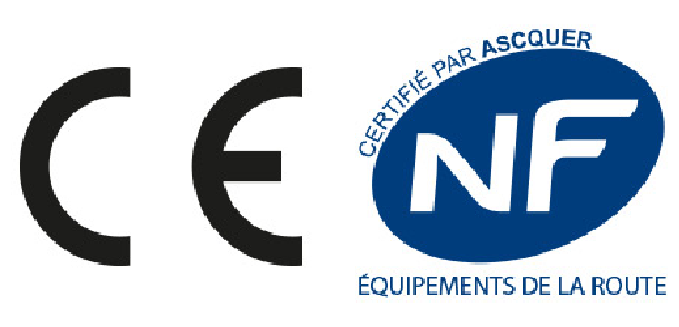 Certification CE et NF